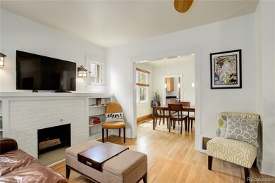 The view from the front door as you enter the home