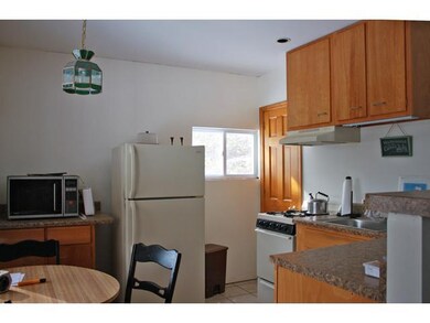 Kitchen all appliances included, notice the staine