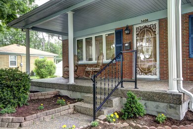 8' X 21' Covered Front Porch