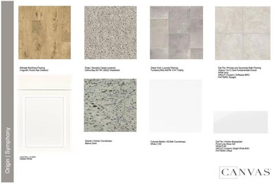 Design Selections - This home is currently under construction - selections are subject to change