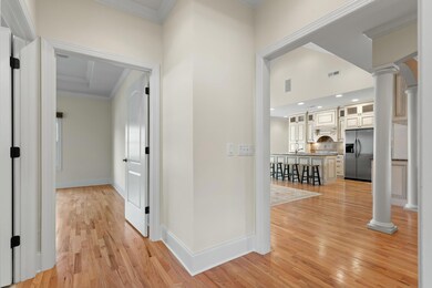 View from guest bedroom wing