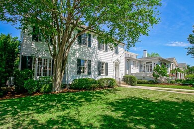 One of the earliest homes built on this oak-lined
