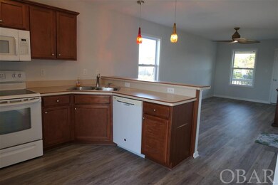 Open concept / kitchen and living area