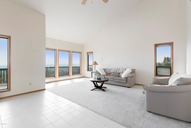 formal living room open to dining &