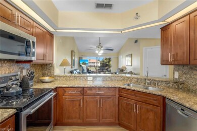 Updated and efficient kitchen.