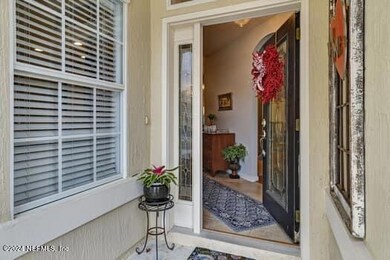 entry with open door