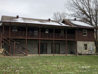 Large private deck
