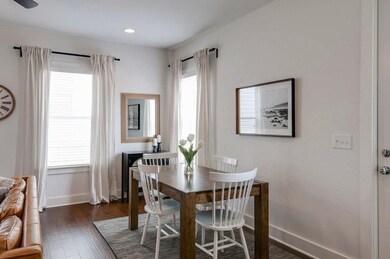 Plenty of space for living and dining! There is also a formal dining space in the front of the house! 