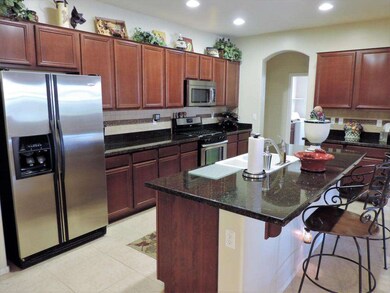 Granite Countertops; SS Refrigerator