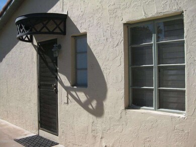 East side of home