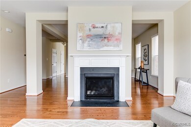 An open floor plan connects Living and Dining Room
