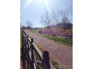 Looking east on Walking Trail
