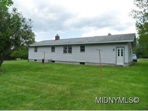 Rear of house