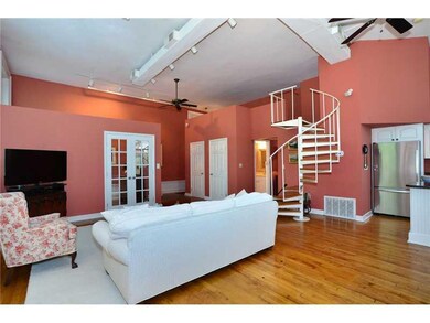 Studio/Study/Office. Spiral stairs to loft and add