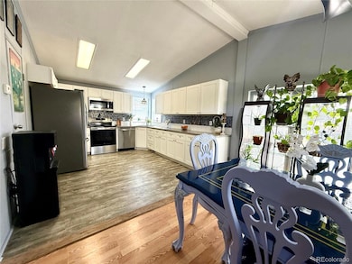 Dinning room/kitchen area.