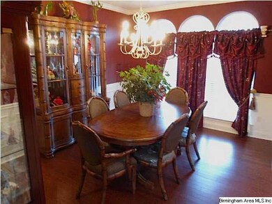 Large formal dining room located just off entry fo