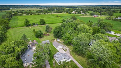 Aerial view of property