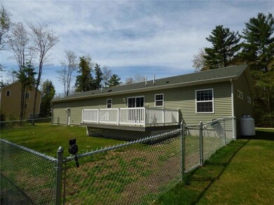 0.78 acre lot overlooking fence...