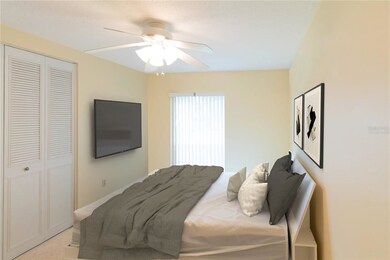 Virtually Staged second Bedroom view 2
