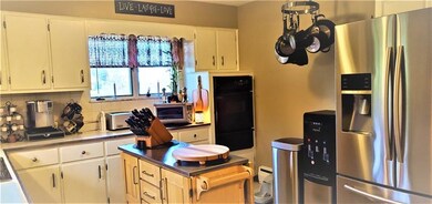 There is amazingly large countertops with built-in