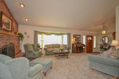 Formal Living with Fireplace