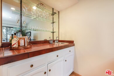Built in bar area