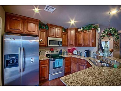 Kitchen. Granite counters in the kitchen