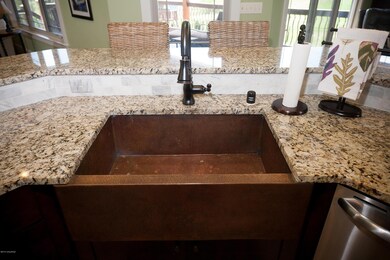 Copper kitchen sink