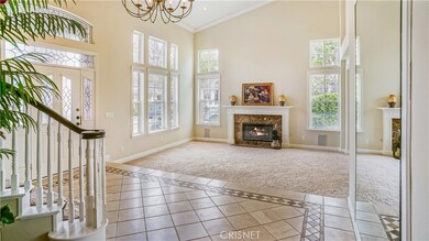 Living Room with Fireplace