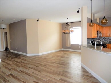 spacious living and dinning room area