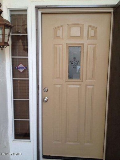 front door up close