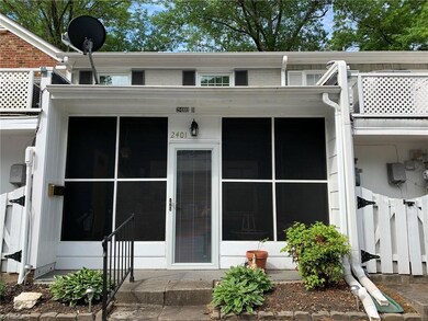 Parking is in the back.  Walk into a real place of serenity - most units do not have the luxury of a screened porch.  Enjoy a cool drink on this porch in the evening.  Equipped with ceiling fan to the air moving.  This is a special amenity for this unit!