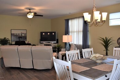 living and dining