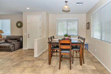 Entry way and dining