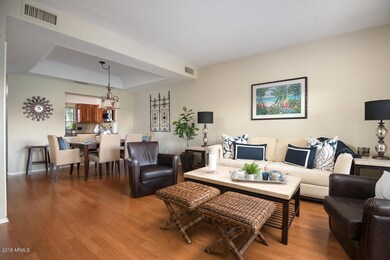 Hardwood Oak Floors in Great Room