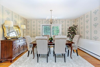 Dining Room w French doors