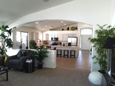 Family Room and Kitchen View