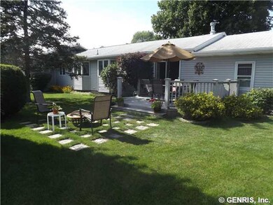 Exterior Front. Enjoy a nice BBQ on your back deck
