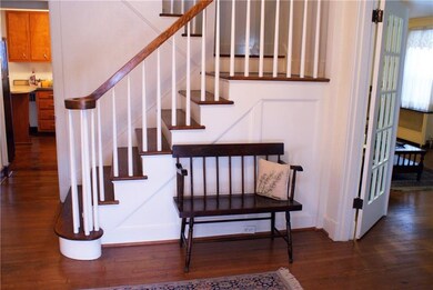 Immediate entry with beautiful stairway