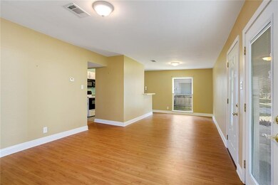A view of the Dining Room which adjourns the Livin