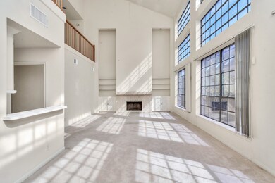 High ceiling and windows that allow plenty of sunl