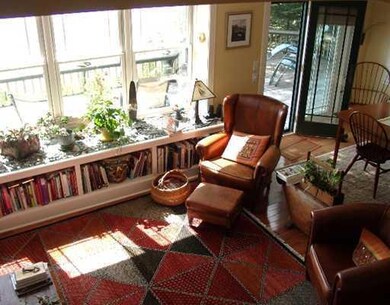 Living Room. Door to deck from...