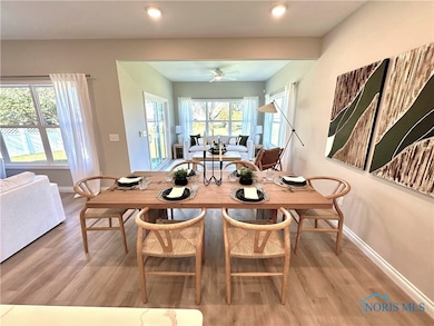Large Dining Room Area