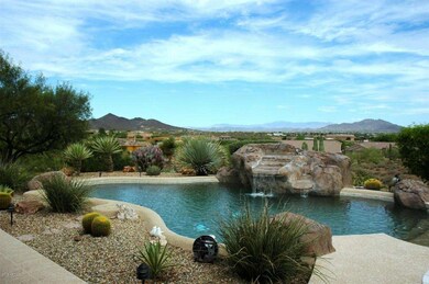 Pool with Water Feature