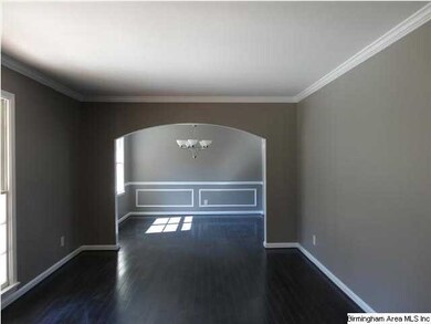 Look at the flooring and archways
