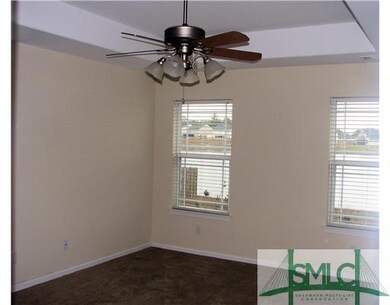 Master Bedroom. Master has tray ceiling and lake v