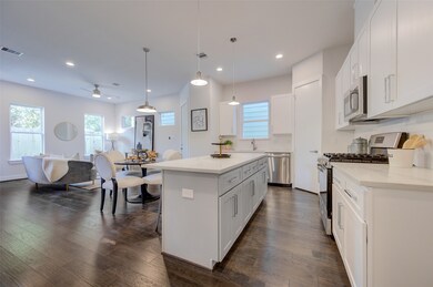 This contemporary kitchen is a chef's dream with i