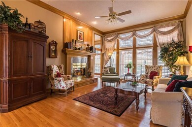 Great room is wonderful for entertaining!