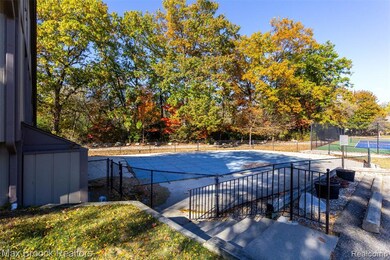 In ground pool & tennis courts in complex
