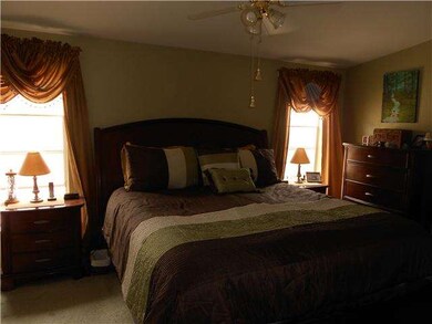 LARGE MASTER WITH A GREAT MASTER CLOSET..